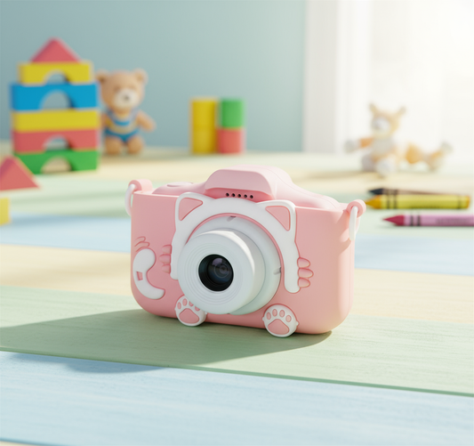Children's Mini Camera in playful setting
