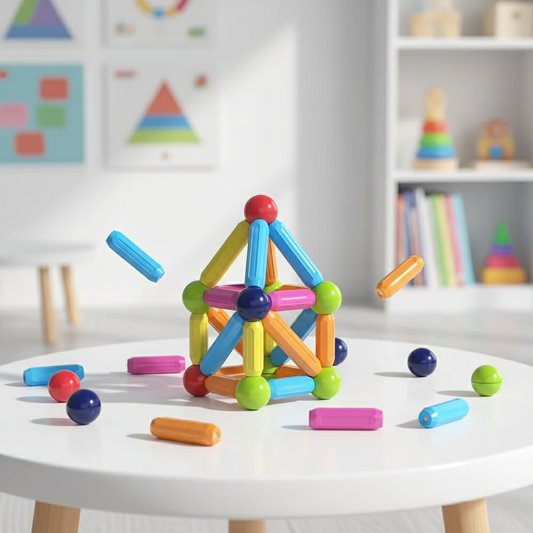 Magnetic Building Blocks in educational setting