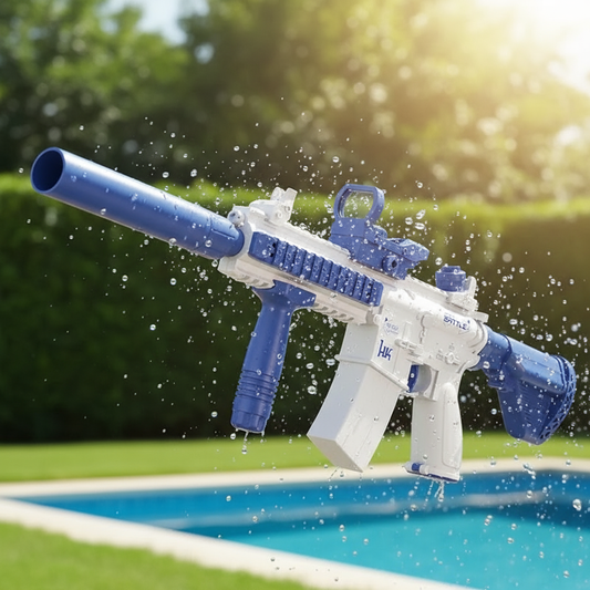Mega Soaker in summer fun setting